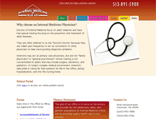 Tablet Screenshot of internalmedicineofblueash.com